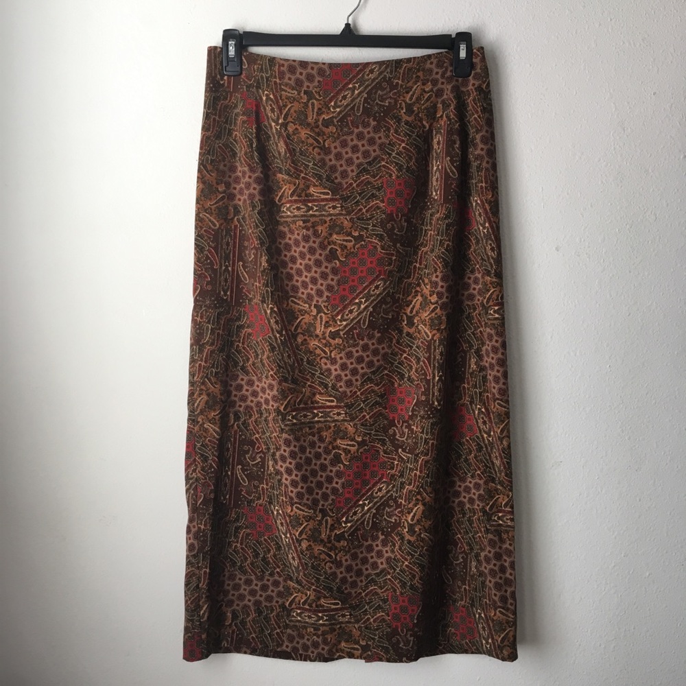 Vintage Paisley Skirt